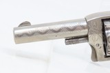 Engraved HARRINGTON & RICHARDSON Antique “VICTOR No. 2” .32 Cal RF Revolver WILD WEST Spur Trigger SUICIDE SPECIAL Hideout Revolver - 5 of 17