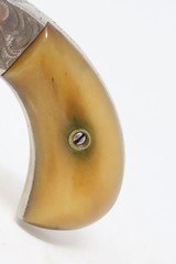 Engraved HARRINGTON & RICHARDSON Antique “VICTOR No. 2” .32 Cal RF Revolver WILD WEST Spur Trigger SUICIDE SPECIAL Hideout Revolver - 3 of 17