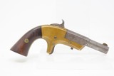 RARE Antique MARLIN “O.K.” Model .22 Caliber RF DERINGER with SQUARE BUTTSMALL Little SELF DEFENSE Vest Type Pocket Pistol! - 14 of 17