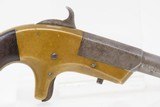 RARE Antique MARLIN “O.K.” Model .22 Caliber RF DERINGER with SQUARE BUTTSMALL Little SELF DEFENSE Vest Type Pocket Pistol! - 16 of 17