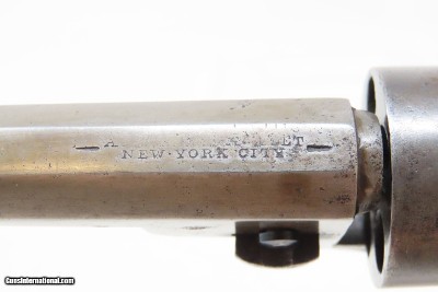 Antique COLT Model 1848 BABY DRAGOON .31 Caliber Percussion POCKET Revolver COLT’S FIRST Pocket Sized Revolver with IVORY GRIP - Image 10 of 19
