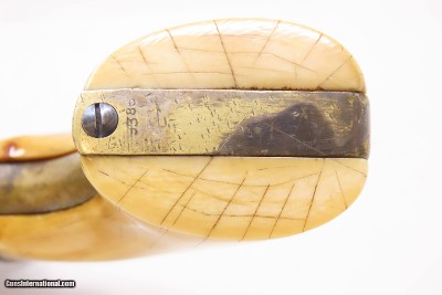 Antique COLT Model 1848 BABY DRAGOON .31 Caliber Percussion POCKET Revolver COLT’S FIRST Pocket Sized Revolver with IVORY GRIP - Image 13 of 19