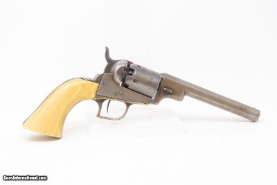 Antique COLT Model 1848 BABY DRAGOON .31 Caliber Percussion POCKET Revolver COLT’S FIRST Pocket Sized Revolver with IVORY GRIP - Image 16 of 19