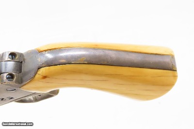 Antique COLT Model 1848 BABY DRAGOON .31 Caliber Percussion POCKET Revolver COLT’S FIRST Pocket Sized Revolver with IVORY GRIP - Image 7 of 19