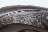 Antique HENRY DERINGER c. 1850s .41 CALIBER Percussion Pistol ENGRAVED Henry Deringer’s Famous Pocket Pistol - 6 of 17