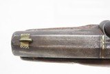 Antique HENRY DERINGER c. 1850s .41 CALIBER Percussion Pistol ENGRAVED Henry Deringer’s Famous Pocket Pistol - 10 of 17