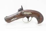 Antique HENRY DERINGER c. 1850s .41 CALIBER Percussion Pistol ENGRAVED Henry Deringer’s Famous Pocket Pistol - 14 of 17
