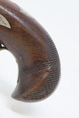 Antique HENRY DERINGER c. 1850s .41 CALIBER Percussion Pistol ENGRAVED Henry Deringer’s Famous Pocket Pistol - 15 of 17