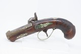SAN FRANCISCO, CA Marked Antique HENRY DERINGER .40 Caliber POCKET PistolPhiladelphia Deringer Sold by Curry - 15 of 18