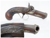 SAN FRANCISCO, CA Marked Antique HENRY DERINGER .40 Caliber POCKET Pistol
Philadelphia Deringer Sold by Curry - 1 of 18