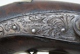 c1850s Antique HENRY DERINGER .40 CALIBER Percussion BELT Pistol ENGRAVEDHenry Deringer of Philadelphia Famous Pocket Pistol - 6 of 17