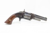 Antique SMITH & WESSON No. 1 1/2 First Issue .32 Caliber Rimfire REVOLVER
“WILD WEST” Spur Trigger with Blue Finished - 13 of 16