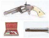CASED Antique CIVIL WAR SMITH & WESSON No. 1 2nd Issue .22 Caliber REVOLVER Smith & Wesson ROLLIN WHITE “Bored Through Cylinder” Patent - 1 of 21
