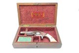 CASED Antique CIVIL WAR SMITH & WESSON No. 1 2nd Issue .22 Caliber REVOLVER Smith & Wesson ROLLIN WHITE “Bored Through Cylinder” Patent - 2 of 21
