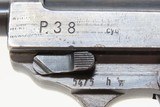 WORLD WAR II 3rd Reich German SPREEWERKE cyq Code P.38 Semi-Auto C&R Pistol Wehrmacht 9x19mm Luger Sidearm - 6 of 20