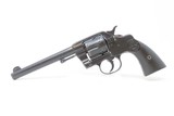 c1896 CONNECTICUT NATIONAL GUARD Antique COLT Model 1892 NEW ARMY & NAVY 38 First US Military Double Action Swing Out Cylinder - 2 of 19