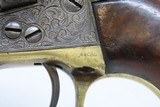 ENGRAVED Antique COLT M1860 ARMY RICHARDS Conversion .44 Cal. CF REVOLVER
SCARCE 1 of 9,000 Converted! - 6 of 21