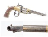 Antique SAVAGE & NORTH 1st Model 2nd Variation FIGURE 8 NAVY Perc. Revolver EXTREMELY RARE 1 of 250 Two-Trigger Revolvers - 1 of 16
