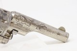 ENGRAVED Antique COLT “Open Top”.22 Cal. RF POCKET Revolver with PEARL GRIP Colt’s Answer to Smith & Wesson’s No. 1 Revolver - 18 of 18