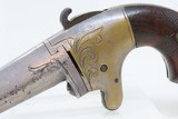 SCARCE Antique NATIONAL ARMS No. 2 .41 Cal. Rimfire SPUR TRIGGER Deringer
Nicely Engraved Pre-Colt Pistol - 4 of 16