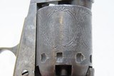 CIVIL WAR Era MANHATTAN FIRE ARMS CO. Series IV Percussion “NAVY” Revolver
ENGRAVED With Multi-Panel CYLINDER SCENE - 11 of 20