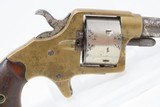 SCARCE Antique COLT HOUSE MODEL .41 Caliber Rimfire SPUR TRIGGER Revolver
1 of 2,200 “JUBILEE Jim Fisk” Models - 16 of 17