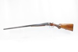 Engraved J.P. SAUER & SOHN Side x Side Boxlock 12 g. HAMMERLESS Shotgun C&R German DOUBLE BARREL 12 Gauge with EXTRACTORS - 2 of 22