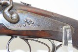 Engraved AUSTRIAN SxS Rifle & 16g. Shotgun Combination Hammer CAPE GUN C&R
With CHECKERED STOCK and Nice ENGRAVINGS - 7 of 19