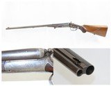 Engraved AUSTRIAN SxS Rifle & 16g. Shotgun Combination Hammer CAPE GUN C&R
With CHECKERED STOCK and Nice ENGRAVINGS - 1 of 19