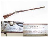 Antique JG WERNER LANCASTER Percussion Smoothbore Musket YORK, PENNSYLVANIA .60 Caliber Full-Stock Fowler