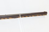 Antique VERMONT Made NICANOR KENDALL .42 Cal. Percussion UNDERHAMMER RifleWindsor, Vermont PRISON INMATE Produced Rifle - 4 of 17