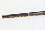 Antique VERMONT Made NICANOR KENDALL .42 Cal. Percussion UNDERHAMMER RifleWindsor, Vermont PRISON INMATE Produced Rifle - 15 of 17