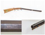 Antique VERMONT Made NICANOR KENDALL .42 Cal. Percussion UNDERHAMMER RifleWindsor, Vermont PRISON INMATE Produced Rifle - 1 of 17