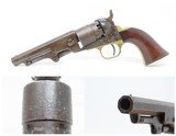 RARE Antique Mid-CIVIL WAR COLT Model 1862 .36 Caliber Pocket NAVY Revolver 5-Shot Pocket Model Made in 1863! - 1 of 21