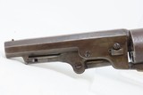 RARE Antique Mid-CIVIL WAR COLT Model 1862 .36 Caliber Pocket NAVY Revolver 5-Shot Pocket Model Made in 1863! - 5 of 21