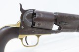 CIVIL WAR Era Antique COLT Model 1861 NAVY .36 Caliber PERCUSSION Revolver
Produced in 1864 During the AMERICAN CIVIL WAR - 15 of 16