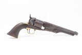 CIVIL WAR Era Antique COLT Model 1861 NAVY .36 Caliber PERCUSSION Revolver
Produced in 1864 During the AMERICAN CIVIL WAR - 13 of 16