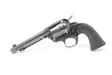 BEAUMONT, TEXAS Shipped .45 COLT BISLEY SINGLE ACTION ARMY Revolver C&R SAA Shipped 1905 Per the Factory Archive Letter - 3 of 20
