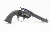 BEAUMONT, TEXAS Shipped .45 COLT BISLEY SINGLE ACTION ARMY Revolver C&R SAA Shipped 1905 Per the Factory Archive Letter - 19 of 20