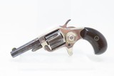 LONDON PROOFED Antique ETCHED PANEL COLT “New Line” .22 Caliber RF Revolver Conceal & Carry Hideout Gun - 2 of 17