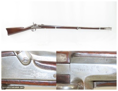 CIVIL WAR Antique WILLIAM MASON U.S. Contract M1861 .58 Cal. Rifle-MUSKET
Primary Infantry Weapon of the American Civil War