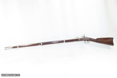 CIVIL WAR Antique WILLIAM MASON U.S. Contract M1861 .58 Cal. Rifle-MUSKETPrimary Infantry Weapon of the American Civil War - Image 14 of 19