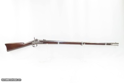 CIVIL WAR Antique WILLIAM MASON U.S. Contract M1861 .58 Cal. Rifle-MUSKETPrimary Infantry Weapon of the American Civil War - Image 2 of 19