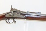 INDIAN WARS Antique U.S. SPRINGFIELD M1868 Breech Loading “TRAPDOOR” Rifle 1863 Dated Lock & 1870 Dated Breech with BAYONET - 4 of 19