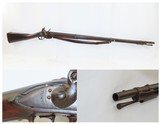 Antique CHARLEVILLE Pattern .69 Cal. FLINTLOCK Musket w British Tower Lock
Late-18th French-British Fusion MILITARY MUSKET - 1 of 17