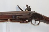 Antique CHARLEVILLE Pattern .69 Cal. FLINTLOCK Musket w British Tower Lock
Late-18th French-British Fusion MILITARY MUSKET - 14 of 17