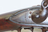 Antique CHARLEVILLE Pattern .69 Cal. FLINTLOCK Musket w British Tower Lock
Late-18th French-British Fusion MILITARY MUSKET - 6 of 17