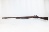 Antique CHARLEVILLE Pattern .69 Cal. FLINTLOCK Musket w British Tower Lock
Late-18th French-British Fusion MILITARY MUSKET - 12 of 17