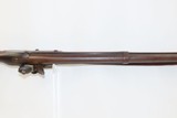 Antique CHARLEVILLE Pattern .69 Cal. FLINTLOCK Musket w British Tower Lock
Late-18th French-British Fusion MILITARY MUSKET - 10 of 17