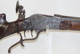 MARTINI Action German ZIMMERSTUTZEN Precision 4mm Parlor/Target Rifle C&RPANEL SCENE ENGRAVED with CARVED STOCK - 16 of 19